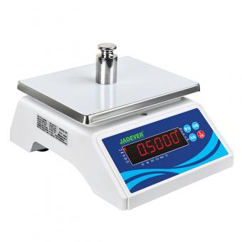 Waterproof table scale with stainless steel weighing pan