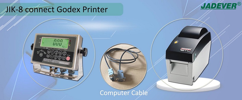 ¿Cómo conectar JIK-8 a la impresora Godex?