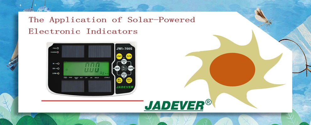 La aplicación de indicadores electrónicos alimentados por energía solar
        