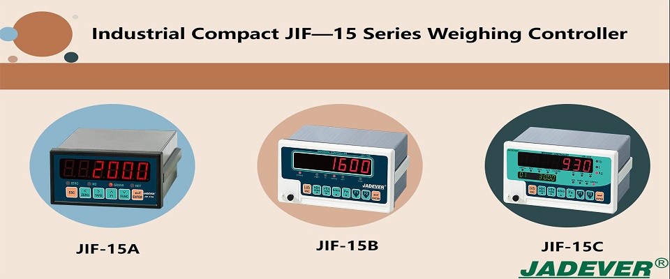 Controlador de pesaje industrial compacto JIF—Serie 15