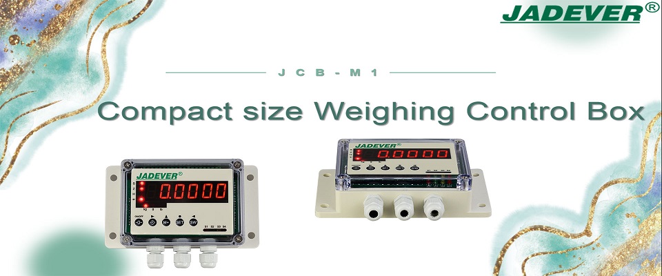 Caja de control de pesaje de tamaño compacto JCB-M1