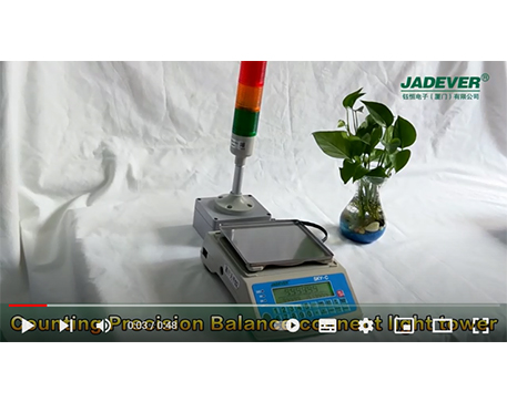 balanza contadora jadever SKY-C con luz de torre