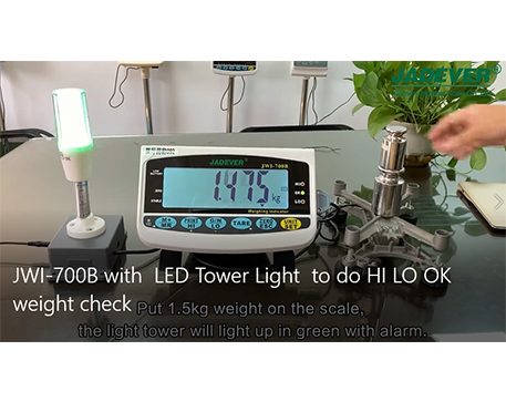 Indicador de pesaje con luz LED Tower (nuevo  Modelo) hacer hola lo Búsqueda de peso ok
