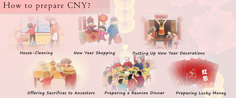 ¿Cómo preparar el año nuevo lunar chino?